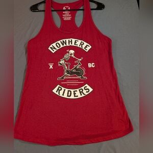 Project X Red Graphic Tank Top